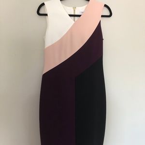 Calvin Klein Colorblock Dress